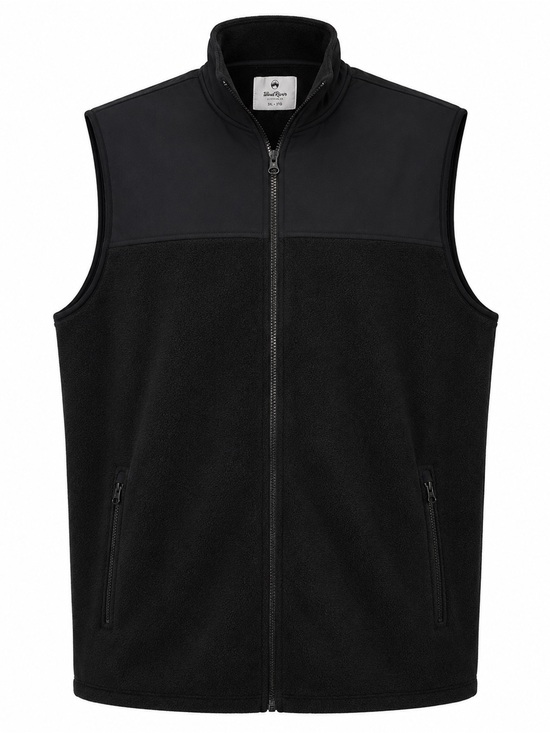 Windriver Other - WindRiver Black Full Zip Fleece Softshell Vest 3XL Men’s Outdoor Hiking Casual